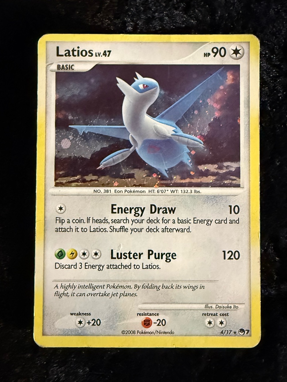 Latios Pokémon Card #4/17